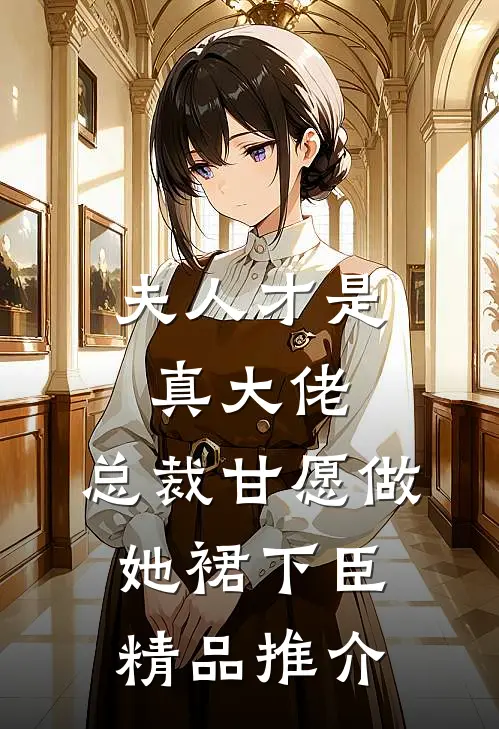 夫人才是真大佬，总裁甘愿做她裙下臣精品推介