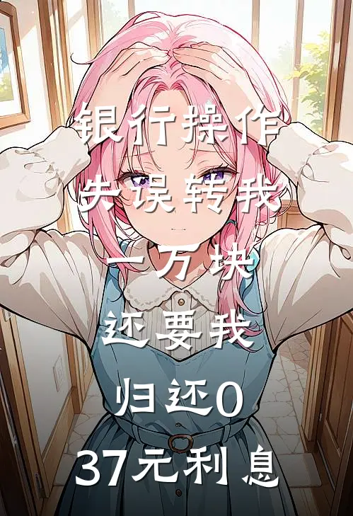 银行操作失误转我一万块，还要我归还0.37元利息