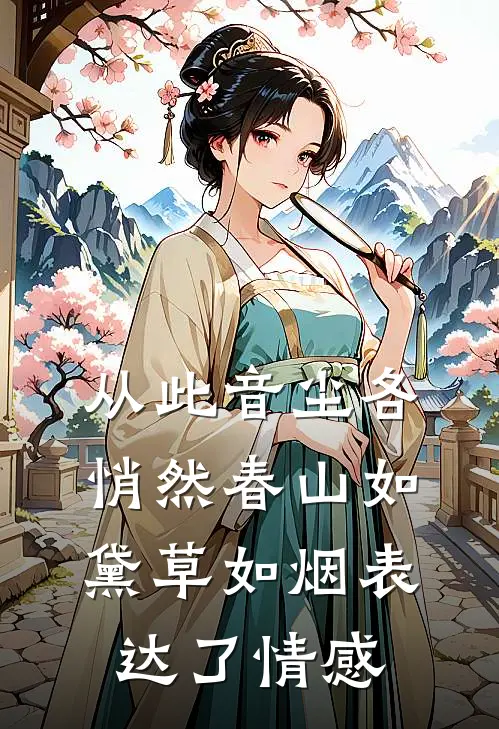 从此音尘各悄然春山如黛草如烟表达了情感