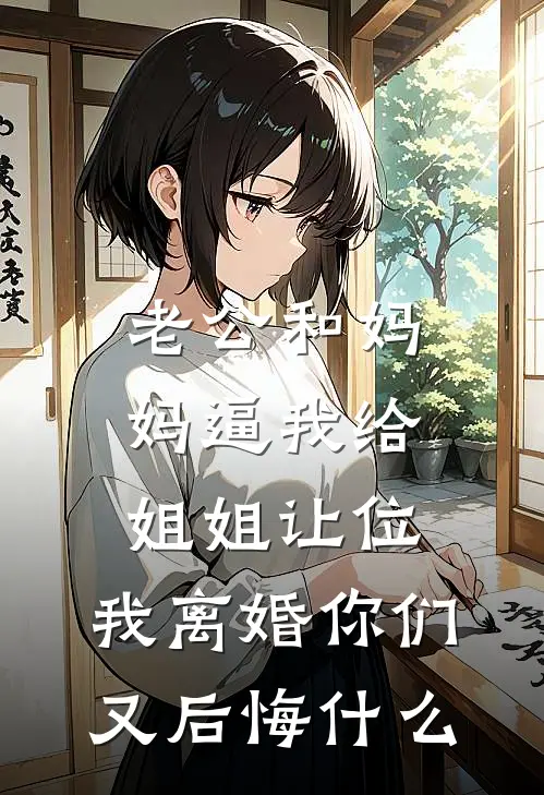 老公和妈妈逼我给姐姐让位，我离婚你们又后悔什么
