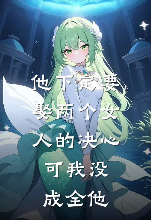 他下定要娶两个女人的决心，可我没成全他