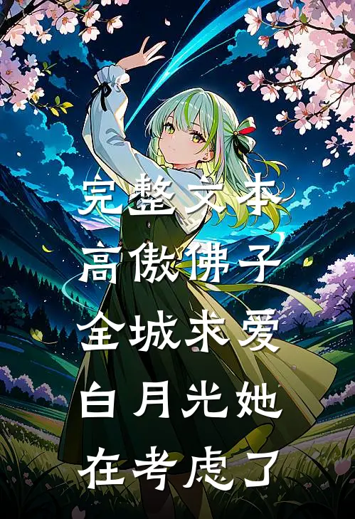 完整文本高傲佛子全城求爱，白月光她在考虑了