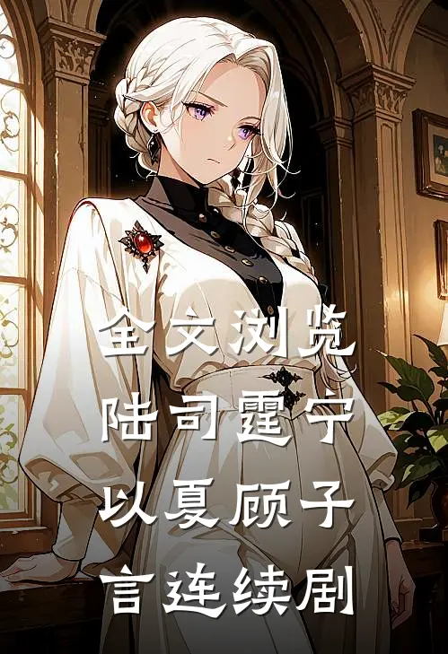全文浏览陆司霆宁以夏顾子言连续剧