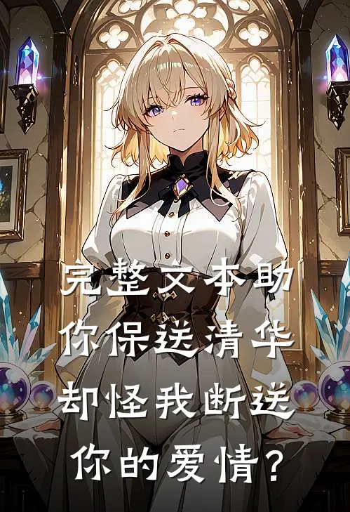 完整文本助你保送清华，却怪我断送你的爱情？