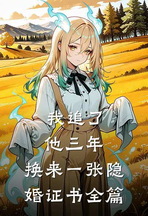 我追了他三年，换来一张隐婚证书全篇