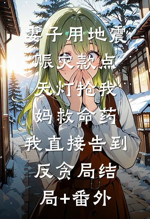 妻子用地震赈灾款点天灯抢我妈救命药，我直接告到反贪局结局+番外