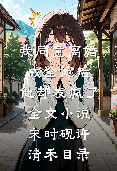 我同意离婚成全他后，他却发疯了全文小说宋时砚许清禾目录