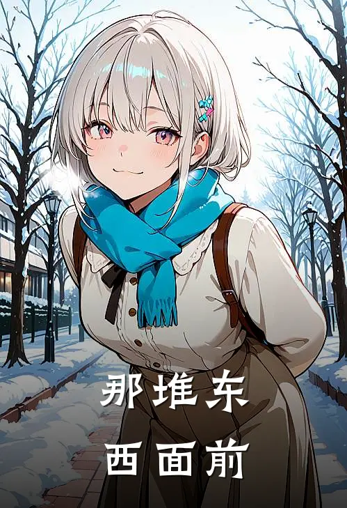 那堆东西面前